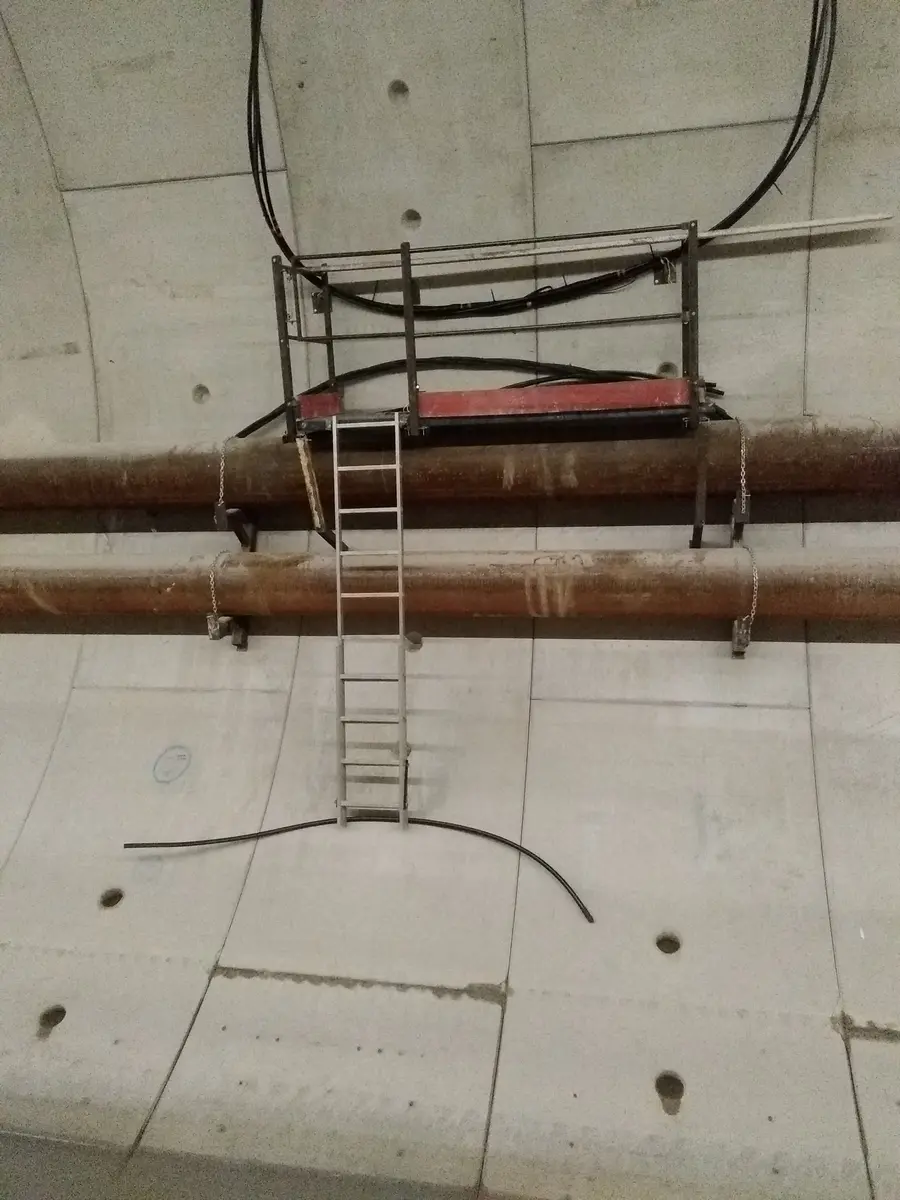 Réalisation d’une jonction sur câble haute tension